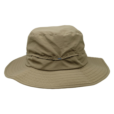 58cmの防風の漁師のバケツの帽子の屋外の日曜日の帽子
