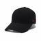 綿5のパネルの野球帽の注文のEmbrioderyの黒い100%のロゴ