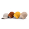 100%のポリエステル6パネルの野球帽の固体古典的な6つのパネルの未構造化のお父さんの帽子