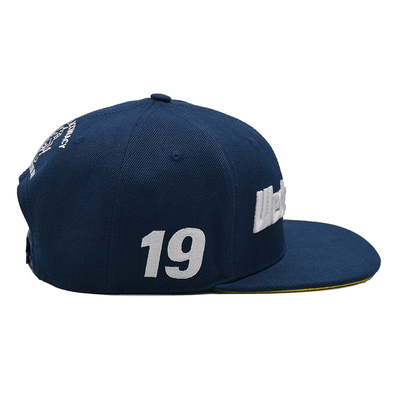綿平らなビルGorras 3Dは人のための急な回復の帽子を刺繍した