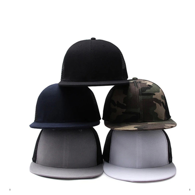 Unisex メッシュ トラッカーキャップ 刺身ロゴと内部のテープ印刷