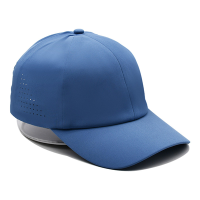 卸売 シンプル 6 パネル 軽量 迅速 乾燥 スポーツ 野球 キャップ パフォーマンス レーザー 切断 穴 スポーツ パパの帽子