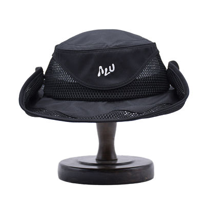 高品質カスタム刺繍プリントサンシェードバケットダイビングハット、つば広フィッシングキャップ