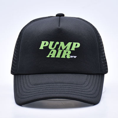 工場高品質カスタマイズされたゴラススクリーン印刷トラッカーハット高品質コットンメッシュトラッカーキャップ