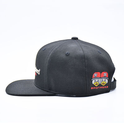 カスタム刺身ロゴ フラットブーム スポーツ ヒップホップ スナップバック帽子 男用の野球帽子