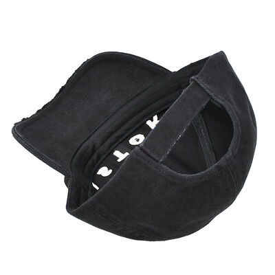 綿6パネルベースボールキャップ、補強された縫い目と調節可能なストラップ付き。カスタムロゴ印刷に最適です。