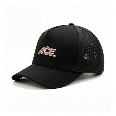 Unisex Six-Panel Baseball Cap With 6 Eyelets Breathable Lightweight Design Perfect For Sports Casual Wear And Everyday
