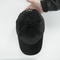 男女兼用の合われた未構造化の野球帽、乾燥した黒いビロードの野球帽速く
