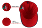 エースのHeadwearの子供の合われた帽子6つのパネルの野球帽の方法帽子