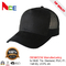 58cmのサイズ ポリエステル トラック運転手の帽子/すべての黒いトラック運転手の帽子はパターンを刺繍しました