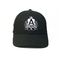屋外の調節可能な刺繍された野球帽明白に注文の空白の黒い色