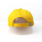 男女兼用の100%ポリエステル5パネルの野球帽/黄色のスポーツの野球帽