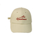 ゴムFlat Embroidery White Company野球帽はあなた自身の野球帽を作ります