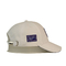 注文の白は野球帽/Gorrasの野球帽3Dゴム製パッチの綿を印刷しました