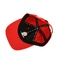 ロゴ3dの刺繍の赤の昇華ウールの野球のスポーツのお父さんの帽子