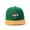 注文のロゴの平らな縁の急な回復の帽子はビル平らなヒップホップの帽子を個人化しました