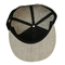 ヒップホップは習慣の100%の綿の平らな縁の調節可能な急な回復の帽子の卸売をおおいます