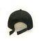 組み立てられた注文の印刷のお父さんの帽子のロゴの野球帽の黒のHip HopはBsciをおおいます