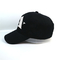 プラスチック背部閉鎖のバックルが付いている刺繍された洗浄の野球帽