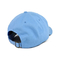OEMの青い色どれもロゴの綿織物の野球帽