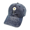 注文の58cmのスポーツのお父さんの帽子の綿は印刷された野球帽を刺繍した