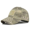 カーモのレトロの男女兼用の調節可能な軍隊の軍の野球帽のカーブの縁釣帽子