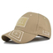 カーモのレトロの男女兼用の調節可能な軍隊の軍の野球帽のカーブの縁釣帽子
